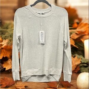 Workshop Republic Clothing Women’s Long Sleeve Crew Neck Tunic Sweatshirt XS